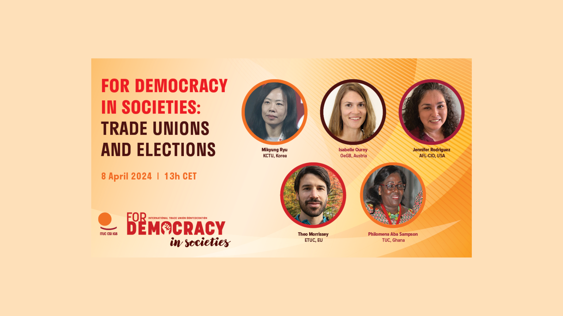 For Democracy in Societies: Trade Unions and Elections - Center for ...