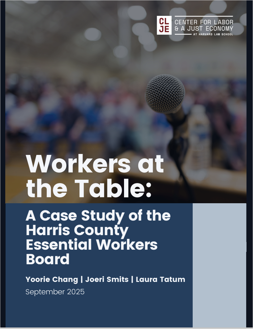 Workers at the Table Report Cover