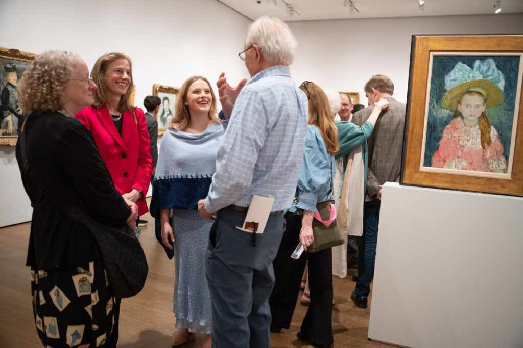 Harvard Art Museum event sponsored by Center for Labor and a Just Economy at Harvard Law School in honor of Jacob Wertheim, who established a fellowship and 
